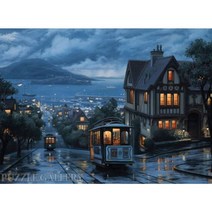 NS마트_1000조각 직소퍼즐 샌프란시스코의 케이블카 전차 직소퍼즐만들기 퍼즐게임 퍼즐놀이 퍼즐세트 직소퍼즐놀이_nsakxmtkdvna, 짱whgdk, 짱whgdk