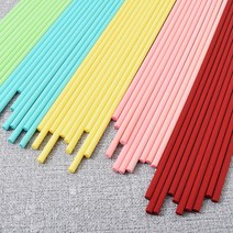 [캔들이케아] 기본 컬러 섬유 디퓨저스틱 9컬러10개입, 블랙