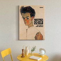 더 아트 컴퍼니 에곤쉴레 감성인테리어 명화그림 22종, 14. ES-자화상