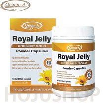 오리진에이 로얄제리 파우더 분말 프리미어골드 2250mg 240정+호주 양태반 크림, 1개, 240정
