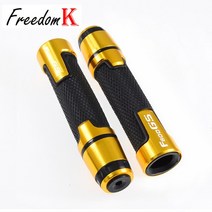 BMW 오토바이 알루미늄 고무 핸들 바 그립 F800GS GS GT 7/8 "22mm 캡 핸드 플러그, 08 F800GS Gold