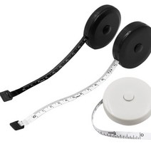 (BD-3686) 다이어트 줄자 미니줄자 블랙 가슴 1.5M 휴대용 옷 사이즈, 1개