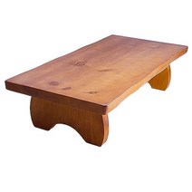 준우드 여미원목 좌탁, 진브라운1200mm