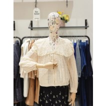 써스데이아일랜드 레이스카라 블라우스 T216MBS133(1305561)