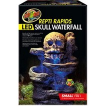 Zoo Med Repti Rapids LED 폭포 해골