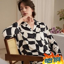 (무료교환) 잠옷 파자마 커플 홈웨어 봄여름 바둑판 가 체크, (무료교환) 잠옷 아이스레드 파자마 커플 홈웨어 봄여름, 새까맣다_2XL