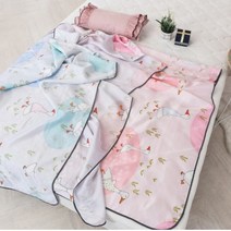 여니홈 (아기이불) 오리애기 이불 아기 낮잠 인견