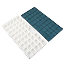 미술 팔레트 용품 수채화 아크릴 물감 통 페인트 트레이 케이스 상자 아트 아티스트 세이버 페인팅 스토리지 뚜껑이있 구 아슈 오일, 6