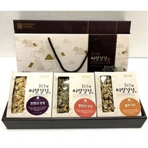 홍천 잣 강정율무 현미 한과 4종 선물 셋트