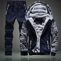 겨울 양털후드 복 남성 세트 추리닝 트레이닝 츄리닝 카모 자켓 기모후드 남자