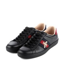 [구찌] (I429446 02JP0 1284) 남성 에이스 꿀벌 스니커즈 22FW