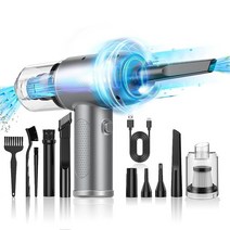 키보드 청소용 전기 압축 공기 먼지떨이 100000RPM 컴퓨터 클리너 키트용 고성능 3in1 미니 진공 청소기 USA 미국