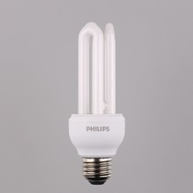 필립스 에센셜 삼파장 EL램프 20W 장미전구 주광색 6500K 전구색 3000K 소모갈 E26