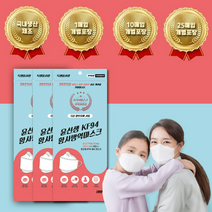 [100 매] 실속형 KF94 뉴 크린 황사방역 마스크 대형 화이트 (유) 크린텍 CLEAN MASK 뉴 클린 (10매 포장)