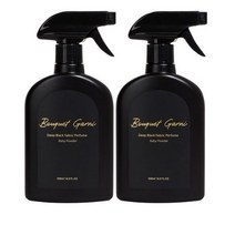 부케가르니 딥 블랙 섬유탈취제 베이비파우더, 500ml, 2개