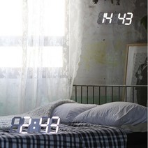 지성INC 국산 루나리스 3D LED 벽시계 38cm 아답터 포함, 블랙, 대리석전용브라켓