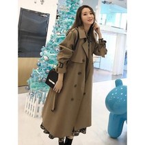 DAPANDA 올봄 유행 트렌치코트 2021 미니멀코트 여성스럽고 댄디한 느낌