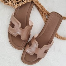 가이아슈 국내생산 빅사이즈 발편한 여성 뮬 슬리퍼 1cm 여름 슬리퍼