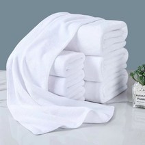 호텔수건 10p 고급수건 소창수건, 35*75, 화이트
