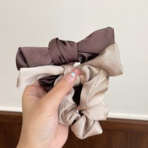 곱창머리끈 머리띠 머리핀 머리끈 스크런치 곱창밴드 업스타일 3색 1+1+1