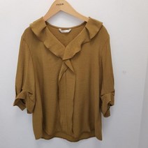 [무자크] 가을 프릴 블라우스 MK6WBL5167F