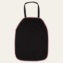 손님용앞치마(5P) 식당 음식 오염 방지 목걸이형 턱받이 미니, 검정(5P), 1개