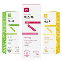 색깔은 맛있다 에스톡(8gx10개)/맛있는 다이어트 시작~, 자몽+파인애플+청포도맛 (각10개))