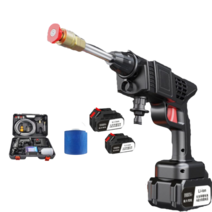 스마트 파트너스 무선세차고압펌프 가정용 휴대용 충전 고압 물총 리튬배터리 펌프 브러시 세척기 사은품증정, U독일기술[100배압]5580VF + 사은품