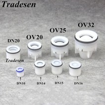 스윙체크밸브 1Pcs 플러그인 편도 인라인 체크 밸브 비 반환 스프링 O.D.10-32mm 수족관 정원 관개 용 워터, 07 OV25