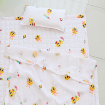 이솔홈 신비아파트 인견 낮잠 블랭킷+베개1 세트, 금비체리