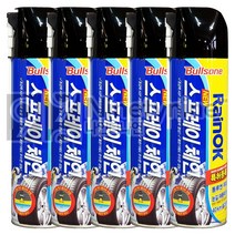 불스원 레인OK 스프레이 체인500ml, 5개, 500ml