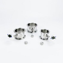 용접 써모 웰 니플이 있는 2 인치 OD64mm 트라이 클램프 파이프 트라이 클램프 연결 파이프 피팅 일체형 용접 어댑터 SS304, 2inch  51mm OD64mm+With Thermo