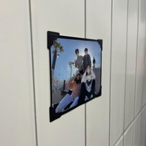 폴꾸 탑꾸 사진꾸미기 모서리스티커 블랙 앨범 코너 폴라로이드, 벤타샵상품선택