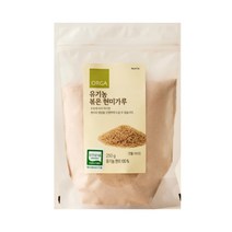 ORGA 집밥 유기농 볶은현미가루 (250g) 제사 명절 아이들간식 자취 건강식 전 부침개 튀김, 30개
