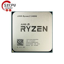 AMD Ryzen 5 2400G R5 3.6 GHz 리퍼 제품 게이밍 Zen 0.014 쿼드 코어 8 스레드 65W CPU 프로세서 YD2400C5M4MFB 소켓 AM4, 한개옵션0