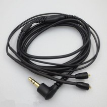 Shure Se215 Se535 Se315 Se425 Se846 Ue900 호환 헤드폰 케이블 오디오 와이어 길이 1.6 미터, [02] Black, 02 Black