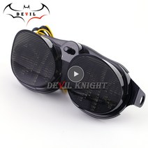 오토바이 라이트 야마하 yzf r6 yzf-r6 00 01 02 xjr 1300 수정 된 led 테일 브레이크 턴 신호, 스모크 1