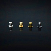 ONTON 솔트레지 4 5 6 7mm 가죽공예, 12mm, 골드