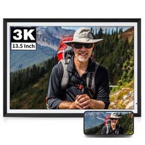 BSIMB 32GB WiFi 디지털 사진 프레임 10.1인치 IPS 터치 스크린 HD 디스플레이 스마트 전자 앱이메일을 통해 어디서나 및 비디오를 업로드할 수 있는 쉬운 설치 조부, Black_2K 9.7 inch WI-FI, Black