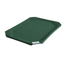 Coolaroo 오리지널 높은 반려동물 침대 교체용 커버 라지 브런즈윅 그린, Large, Brunswick Green