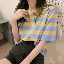 슬라브 브이넥 세미크롭 브라 크롭 반팔 티 티셔츠 숏 소매 여성 스트라이프 Preppy 자르기 탑스 청소년 Kawaii 레트로 여름 세련된 스타일 젊은 디자인 젠틀