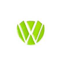 면발광 led바 캠핑전구 식빵등반사 경고 스티커 자동차 테일 트렁크 뚜껑 엠블럼 데칼 장식 골프 5 6 7, 한개옵션1, 04 4