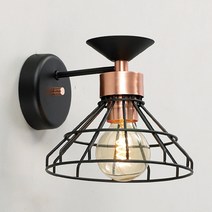 조명 까페 인테리어 상가 사무실 특이한 장식 소품, LED 씨엘 1등 하향 벽등