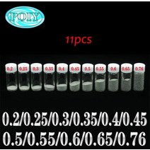용접와이어 0.2 .0.25 0.3 .0.35 0.4 0.45 0.5.0.55.06 0.65 0.76mm BGA 솔더 볼 리드 25K bga 리볼링 키트, [11] 0.76mm, 11 0.76mm
