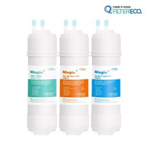 SK매직 정수기 필터 WPU-B100C 호환 최고급형, 8인치 1세트 (1+1+1)