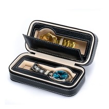 2구 시계 파우치 보관함 케이스 손목시계 여행용 휴대용