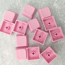 키보드 블루투스키보드 게이밍키보드 XDA 프로필 키캡 기계식 PBT 키 캡 1U 1X 맞춤형 게이머 블랙 핑크 체리 Mx 스위치 고도, [03] 20PCS, [02] Pink