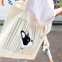디디마트 보스턴테리어 캐릭터 에코백 크로스백 숄더백 가방