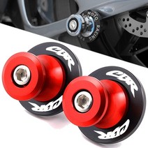 혼다 cbr 600rr 1000rr 2004-2019 cbr954rr 900rr 오토바이 스탠드 나사 m8 스윙암 스풀 슬라이더 cbr250r cbr600rr cbr1000rr, 초록, 1개