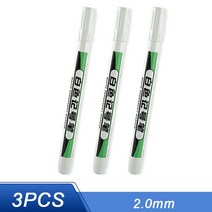 3d스캐너 3d스캔 1/2/3Pcs 마커 펜 낙서 방수 영구 연필 플라스틱 유리 스톤 금속 세라믹 목공 색칠 도구, 13 3PCS 2.0mm